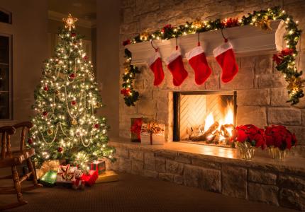 Christmas Fireplace