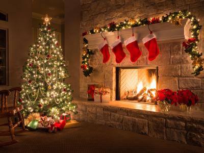 Christmas Fireplace